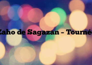 Zaho de Sagazan – Tournée